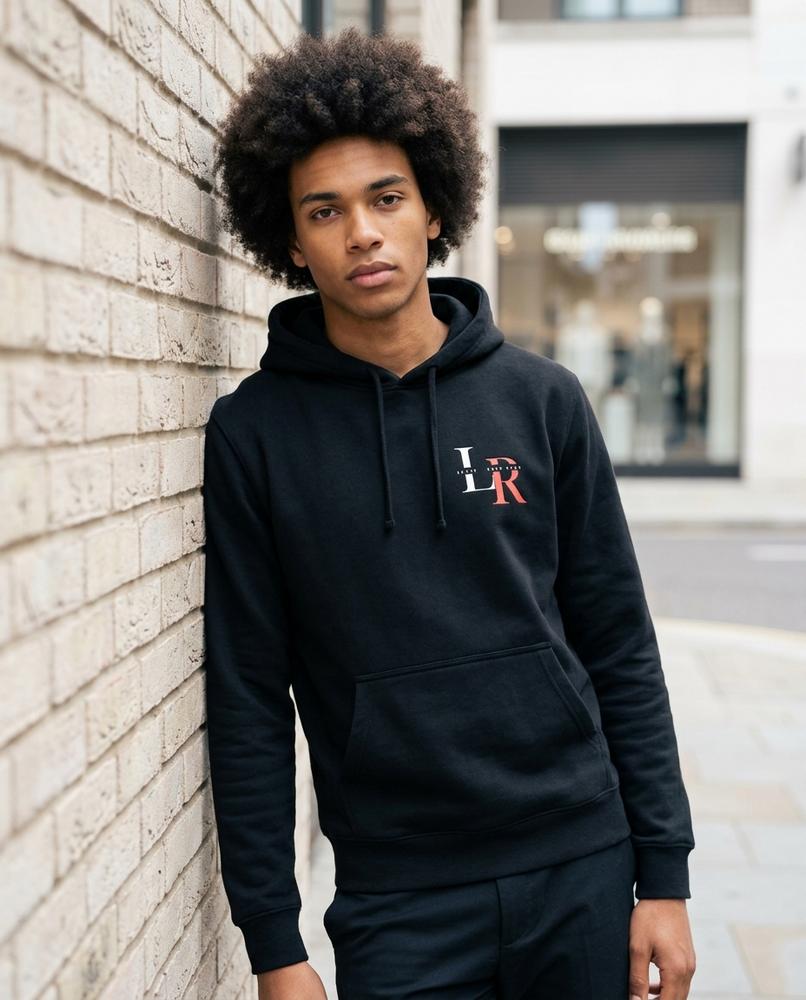 Rikad | Bestickter Sweat Hoodie Herren – Tilly Outlet