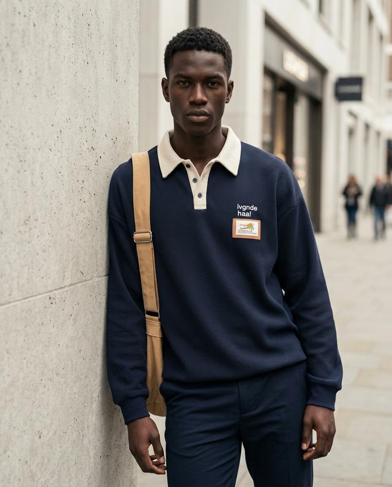 Cukiv | Strukturiert Langärmlig Pullover Herren – Tilly Outlet