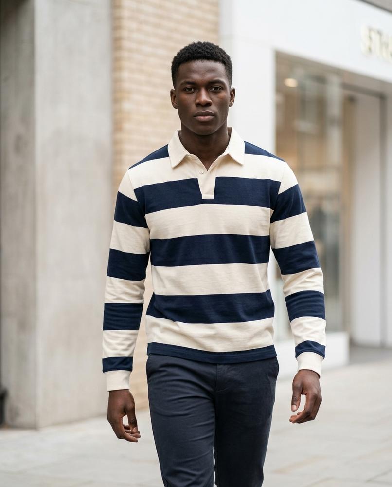 Vawor | Gestreifter Strick Pullover Herren – Tilly Outlet