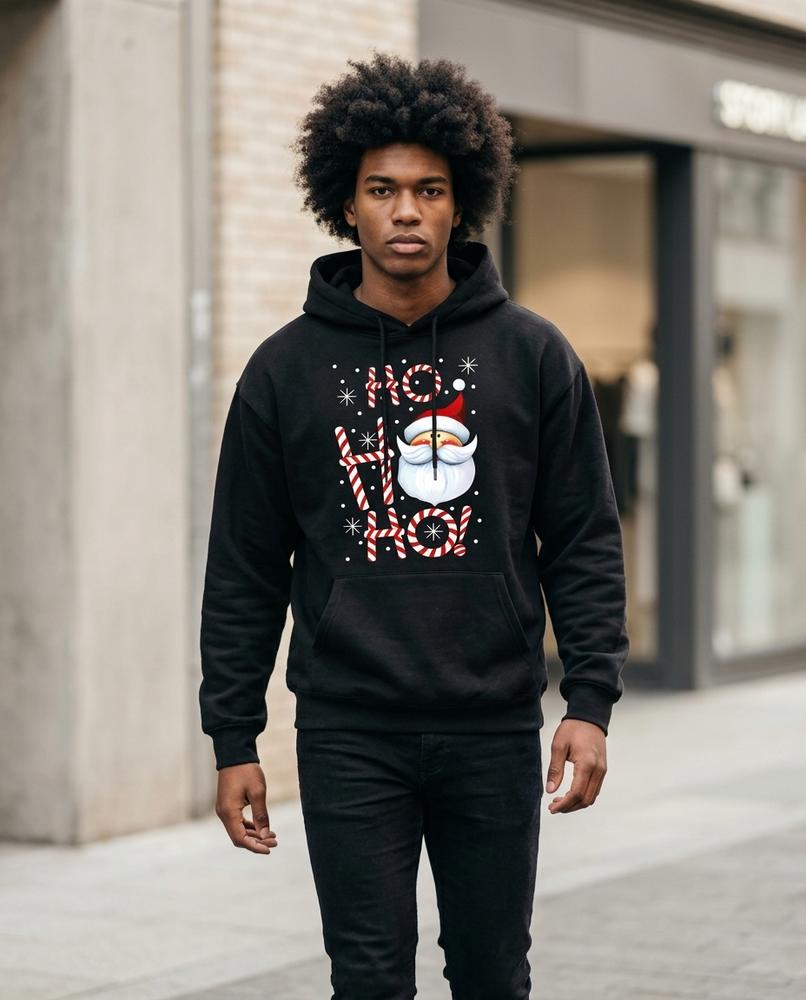 Datuv | Bedruckt Langärmlig Hoodie Herren – Tilly Outlet
