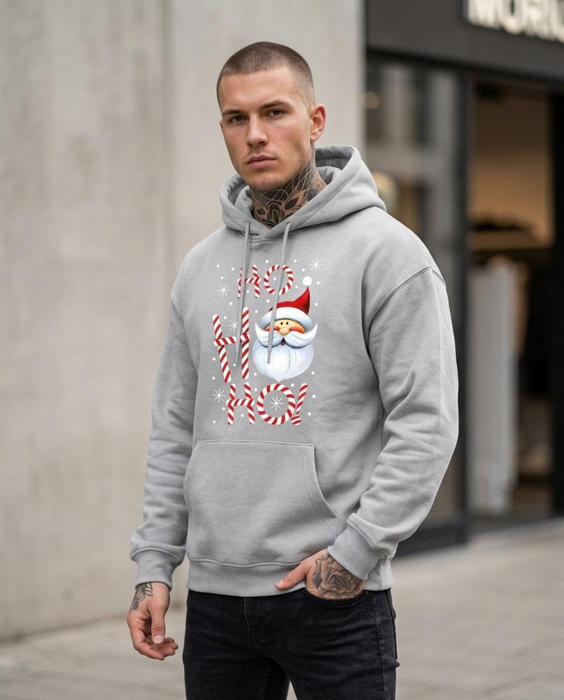 Datuv | Bedruckt Langärmlig Hoodie Herren – Tilly Outlet