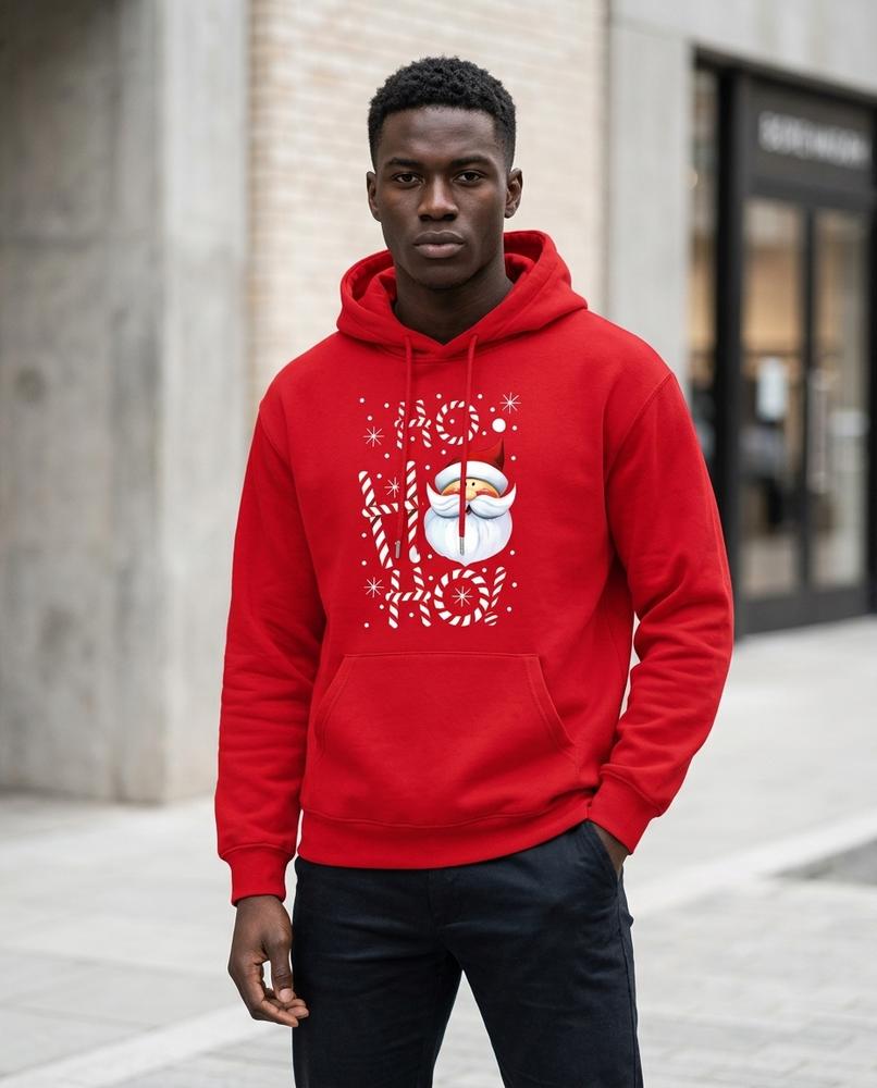 Datuv | Bedruckt Langärmlig Hoodie Herren – Tilly Outlet