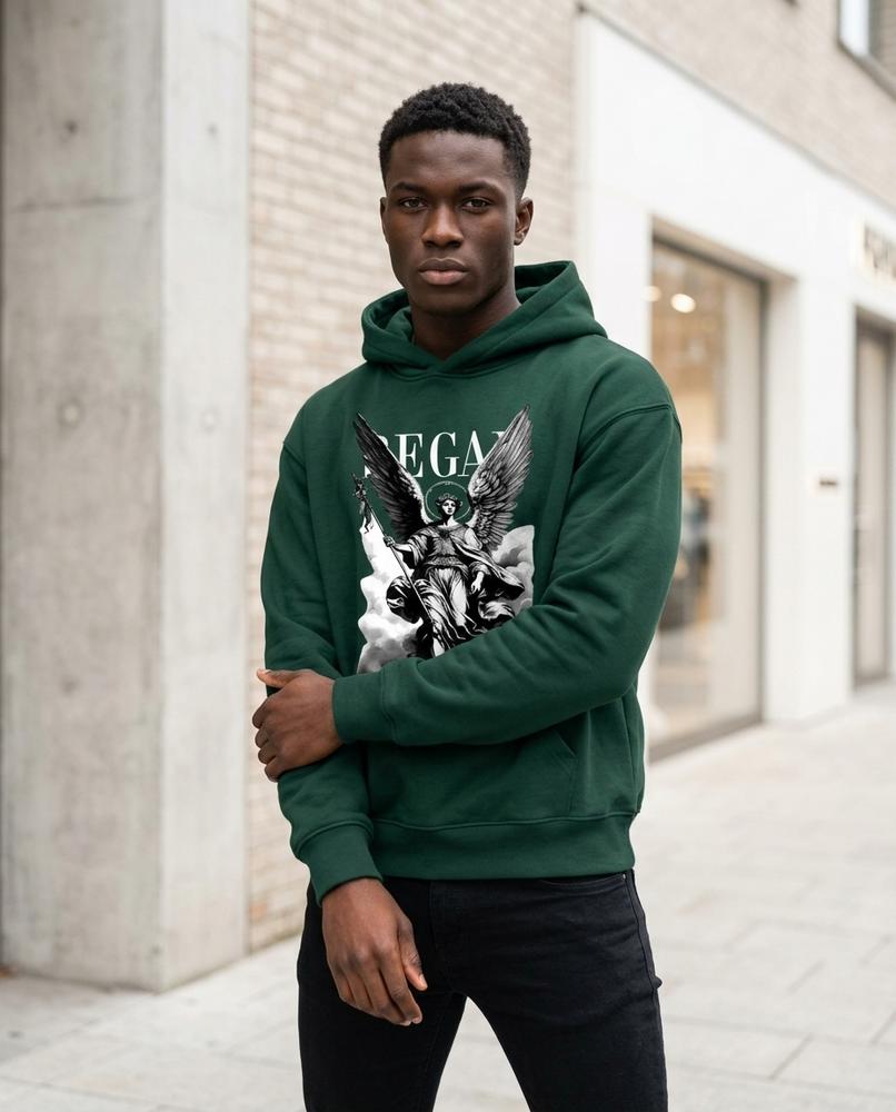 Cegem | Bedruckt Langärmlig Hoodie Herren – Tilly Outlet