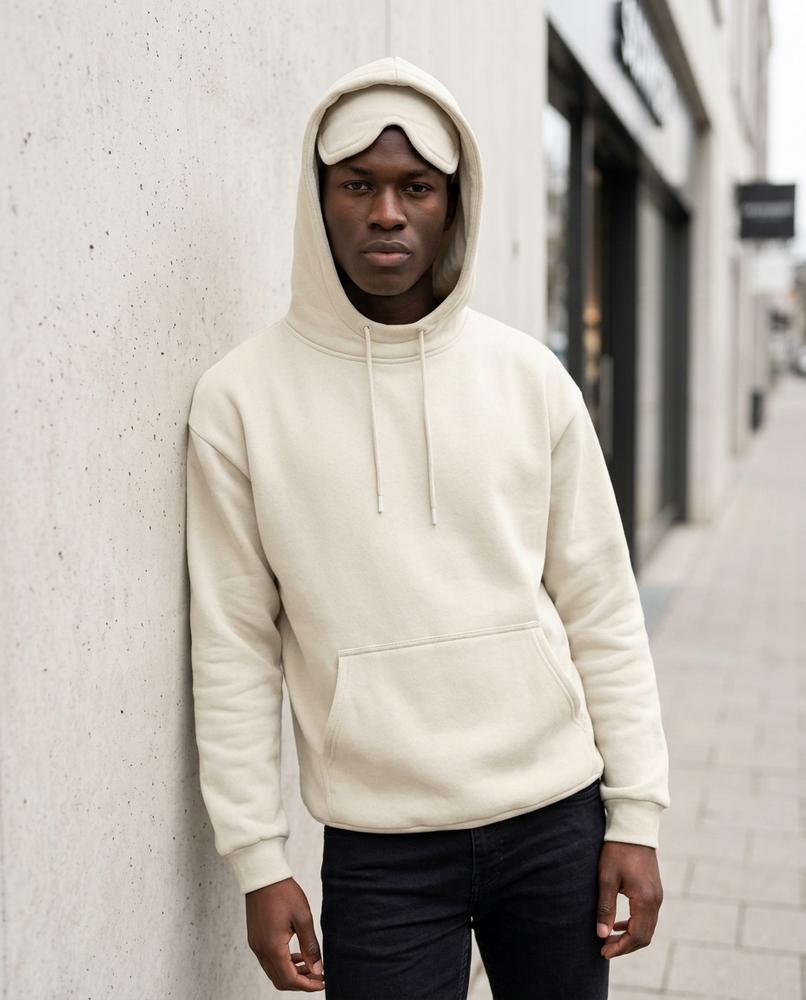 Cipiv | Aufgerauter Einfarbiger Hoodie Herren – Tilly Outlet