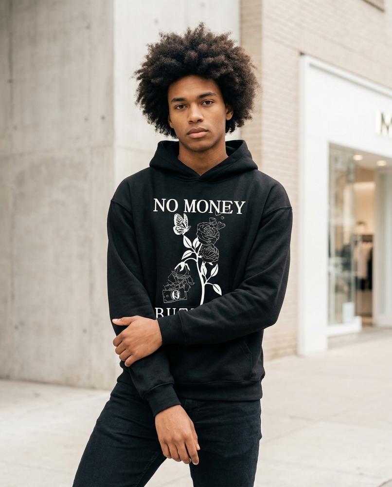 Manus | Bedruckter Baumwoll Hoodie Unisex – Tilly Outlet