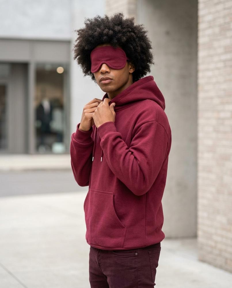 Cipiv | Aufgerauter Einfarbiger Hoodie Herren – Tilly Outlet