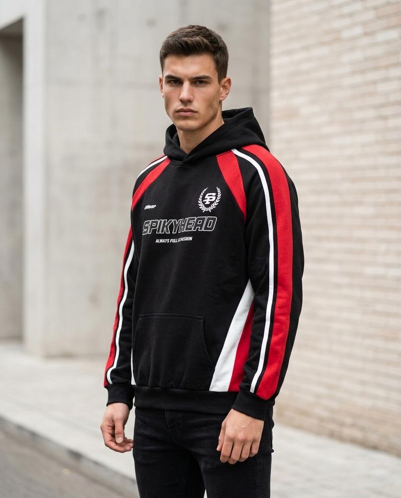 Vimuk | Mehrfarbig Bedruckt Hoodie Herren – Tilly Outlet
