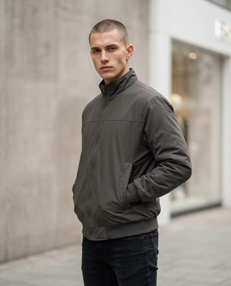Letur | Reißverschluss Stehkragen Jacke Herren – Tilly Outlet