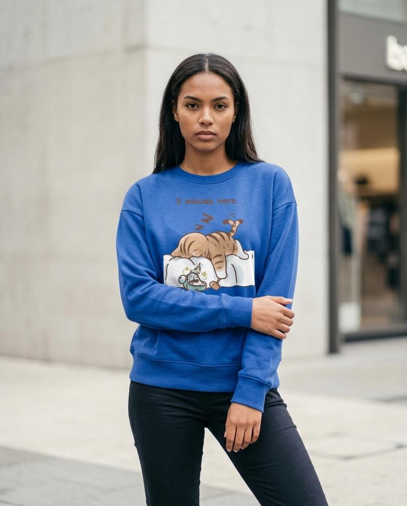 Sokos | Bedruckt Langärmlig Sweatshirt Unisex – Tilly Outlet