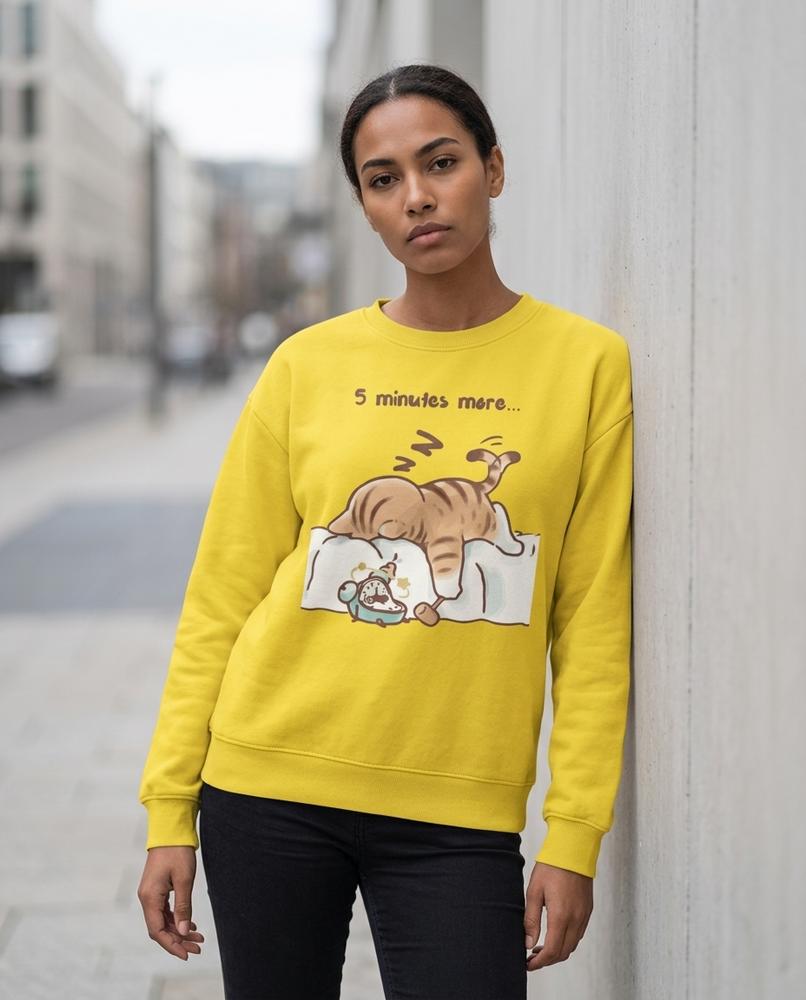 Sokos | Bedruckt Langärmlig Sweatshirt Unisex – Tilly Outlet