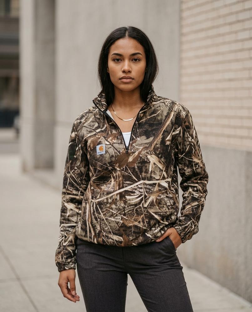 Tegum | Langärmliges Camouflagegemustertes Sweatshirt Damen – Tilly Outlet