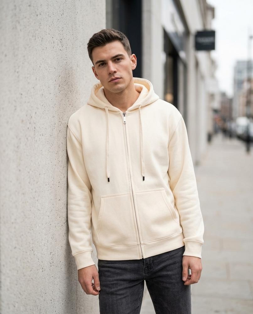 Sarel | Langärmliger Einfarbiger Hoodie Unisex – Tilly Outlet