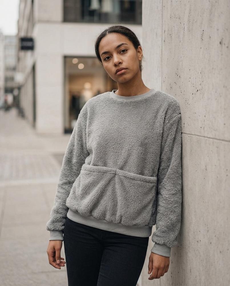 Lalan | Funktional Strukturiert Sweatshirt Damen – Tilly Outlet