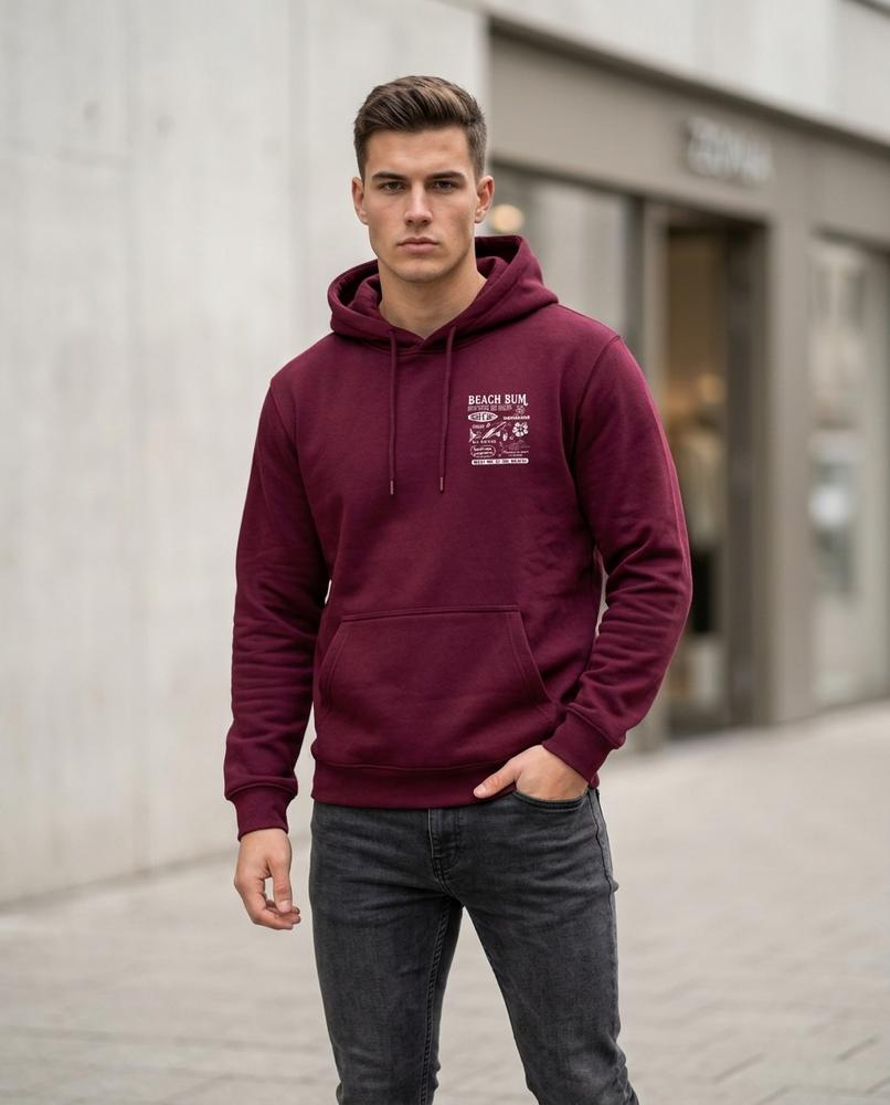 Elnav | Bedruckt Langärmlig Hoodie Unisex – Tilly Outlet