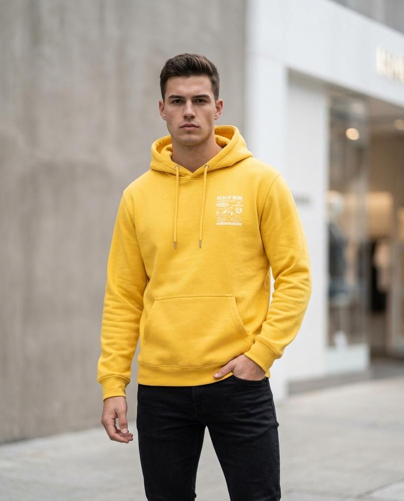 Elnav | Bedruckt Langärmlig Hoodie Unisex – Tilly Outlet