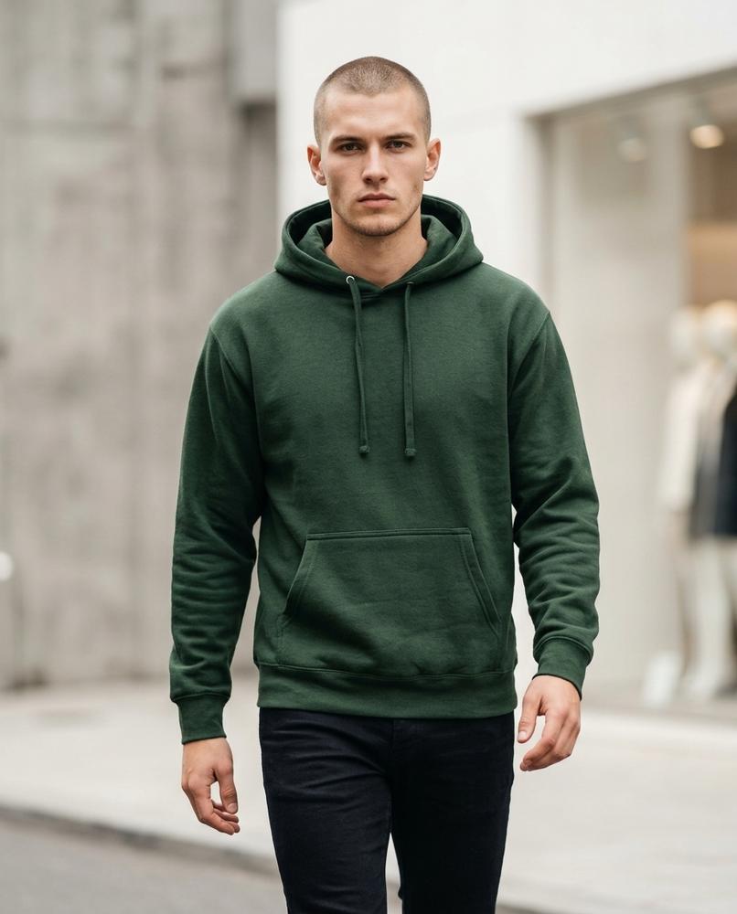 Yomir | Bedruckter Langärmeliger Hoodie Unisex – Tilly Outlet
