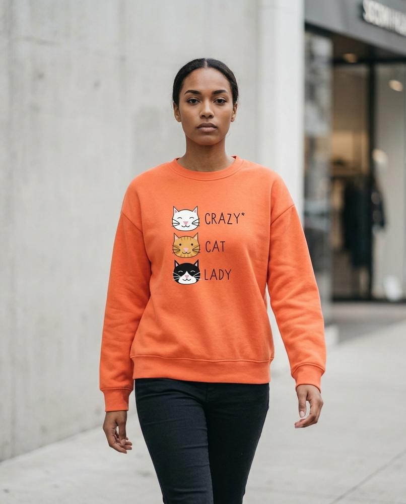 Lyvar | Langärmlig Bedruckt Sweatshirt Damen – Tilly Outlet