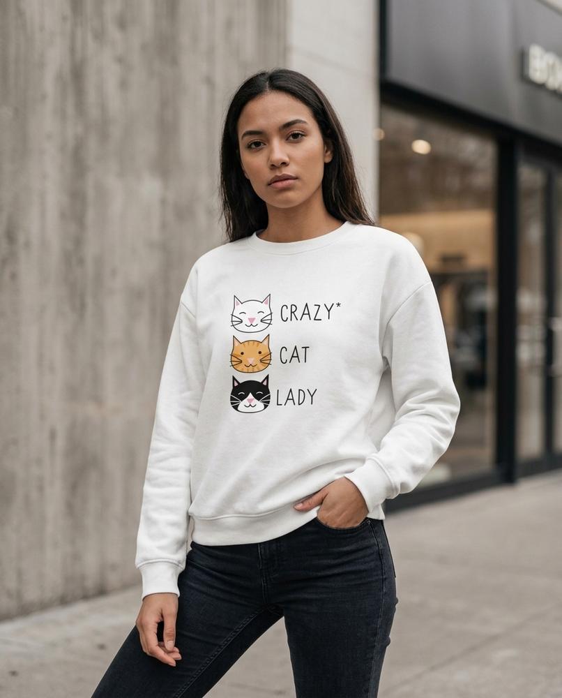 Lyvar | Langärmlig Bedruckt Sweatshirt Damen – Tilly Outlet