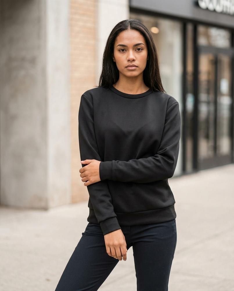 Comir | Formstabil Rundhals Sweatshirt Damen – Tilly Outlet