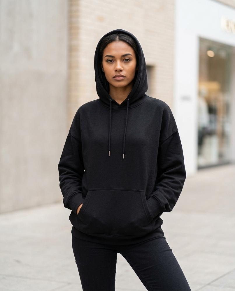 Elmir | Langärmliger Locker Geschnittener Hoodie Damen – Tilly Outlet