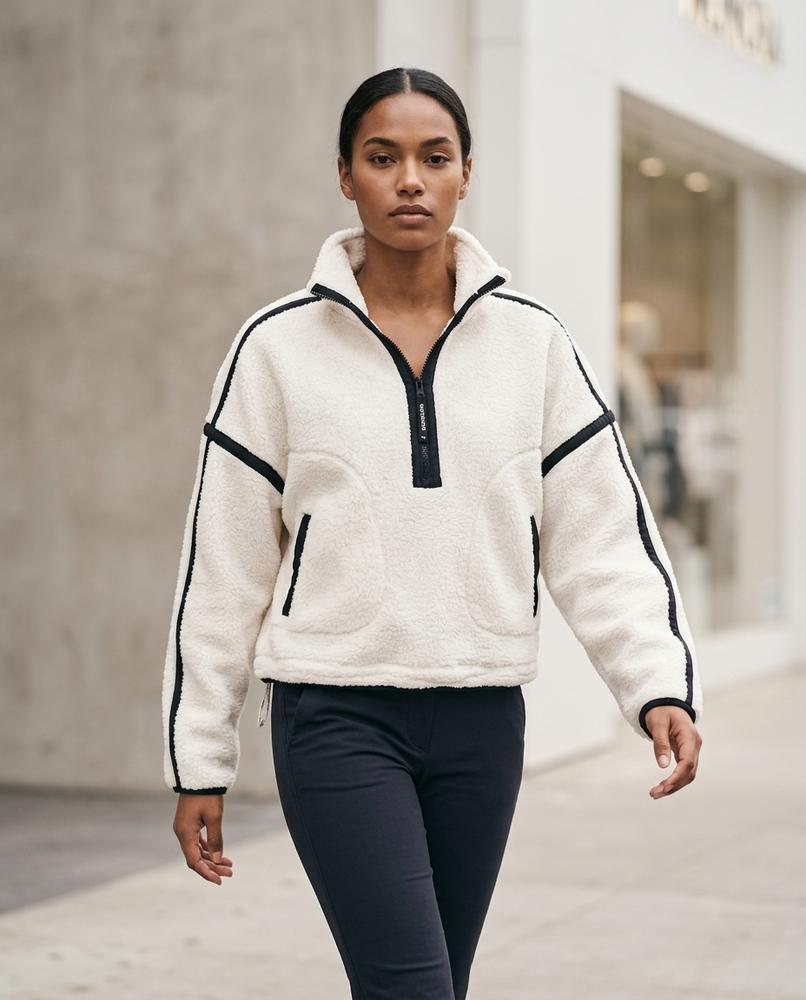 Lator | Hochflorige Kurzgeschnittene Jacke Damen – Tilly Outlet