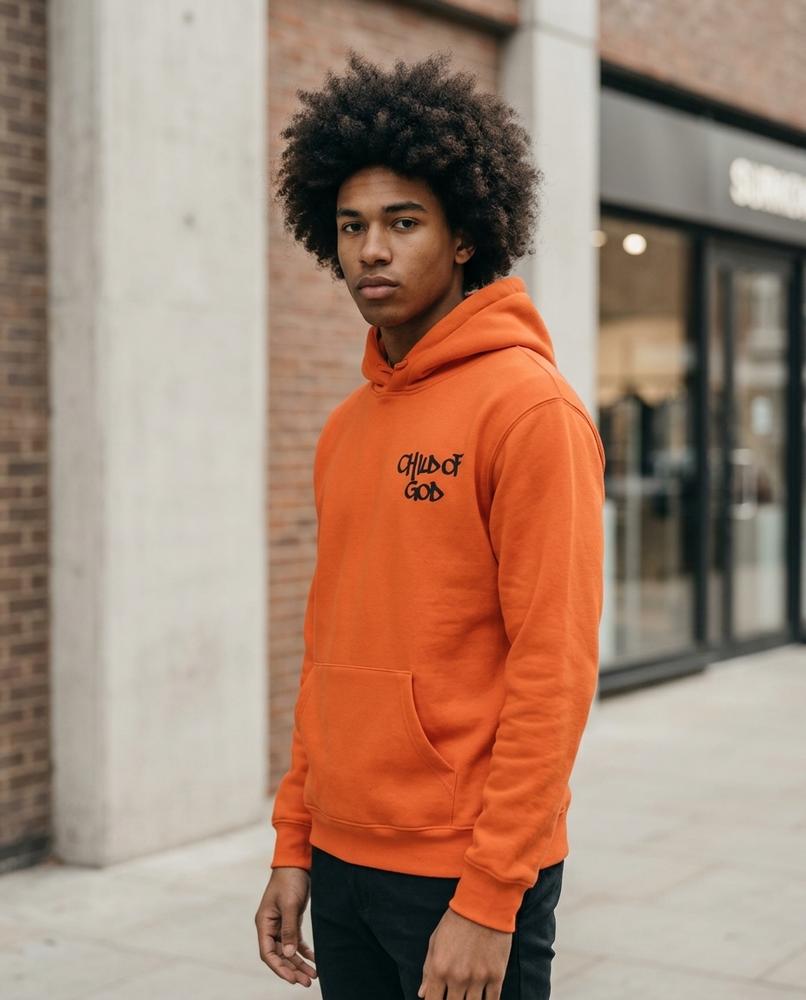 Sanor | Bedruckter Langarm Hoodie Unisex – Tilly Outlet