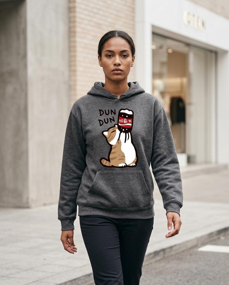 Lyver | Langärmlig Bedruckt Hoodie Unisex – Tilly Outlet