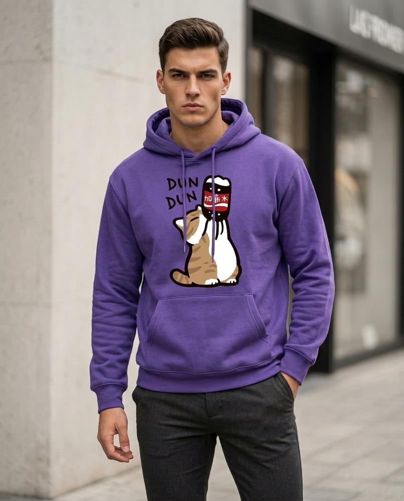 Lyver | Langärmlig Bedruckt Hoodie Unisex – Tilly Outlet