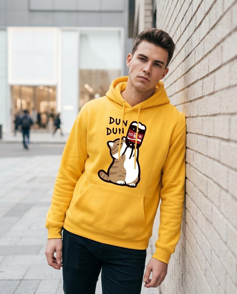 Lyver | Langärmlig Bedruckt Hoodie Unisex – Tilly Outlet