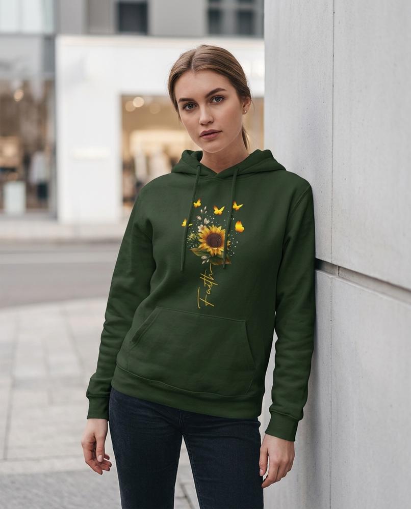 Eltir | Bedruckter Langärmliger Hoodie Unisex – Tilly Outlet