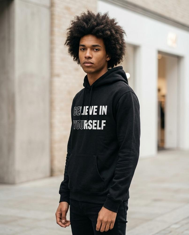 Lorev | Bedruckt Gefüttert Hoodie Unisex – Tilly Outlet