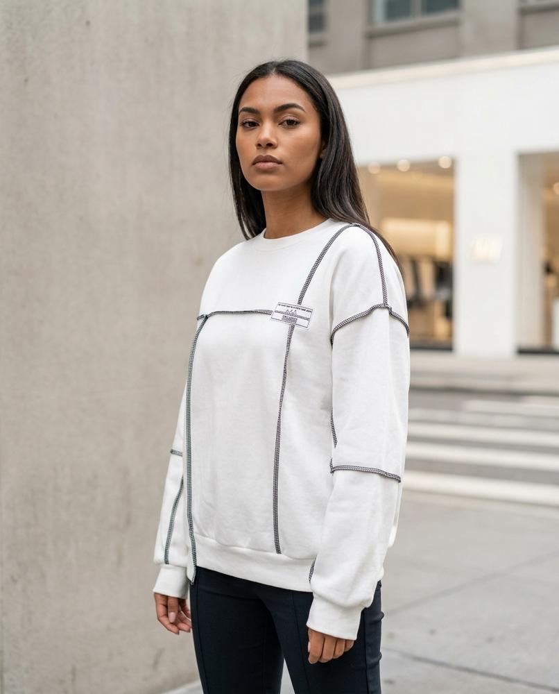 Yovel | Kurz-geschnittener Kontrastgesteppter Anzug Damen – Tilly Outlet