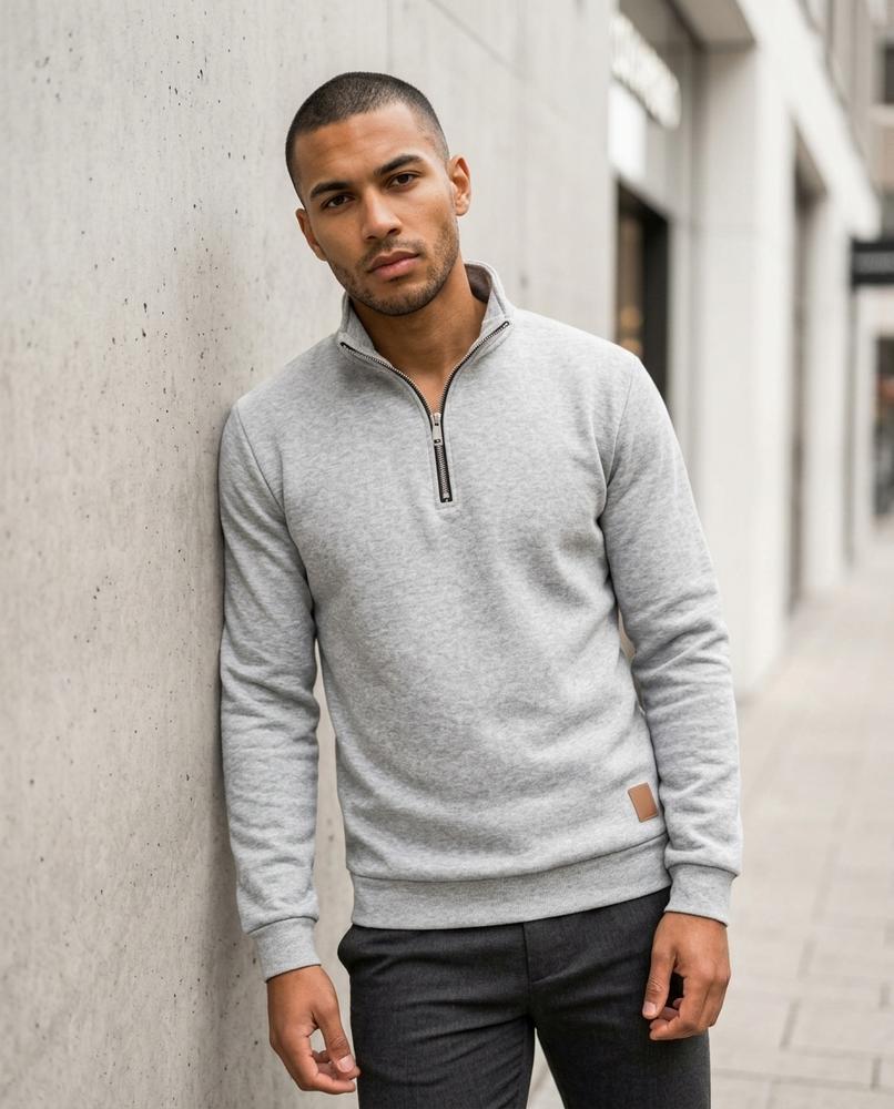 Vaver | Hochgeschlossen Langärmlig Pullover Herren – Tilly Outlet