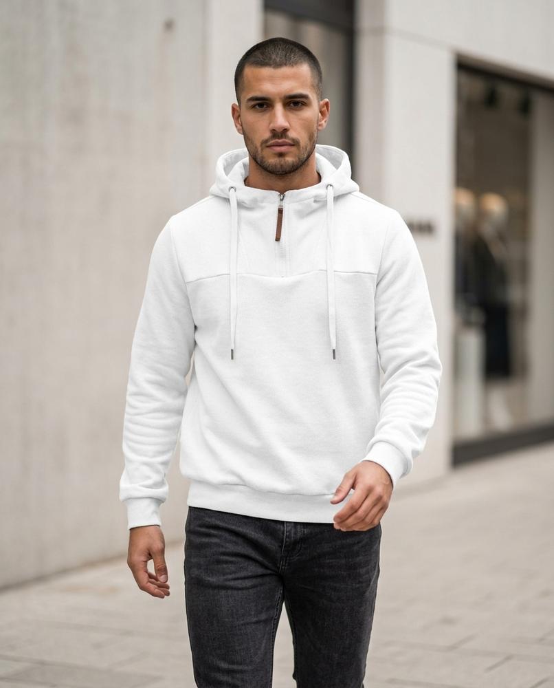Men's Hoodie – Kasol, Fleece lining, A zipper closure – Tilly Outlet