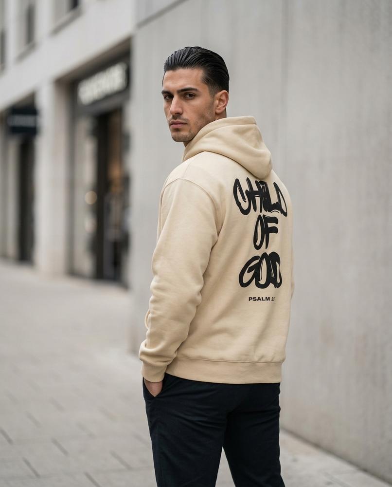 Unisex Hoodie – Sesen, Fleece lining, A graphic print – Tilly Outlet