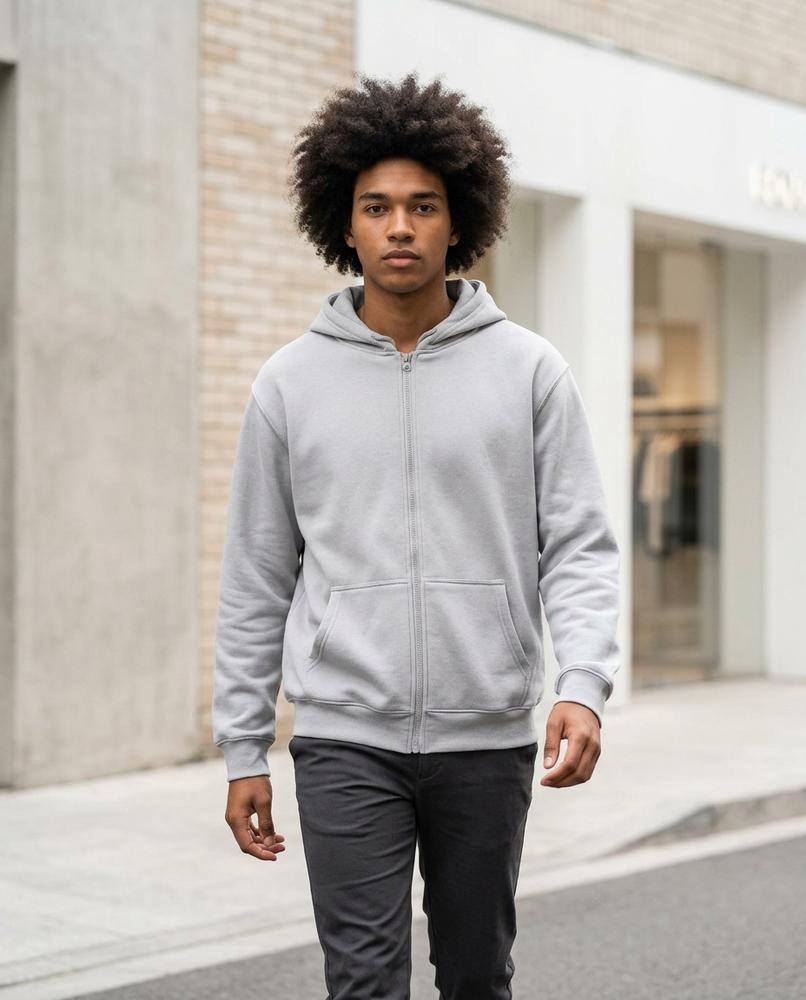 Unisex Hoodie – Visin, Fleece lining, An attached hood – Tilly Outlet