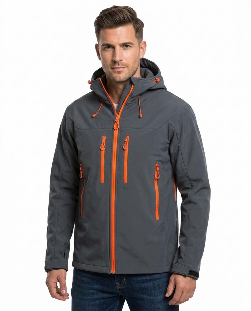 Men's Jacket – Rator, Water-resistant finish, Softshell fabric – Tilly Outlet