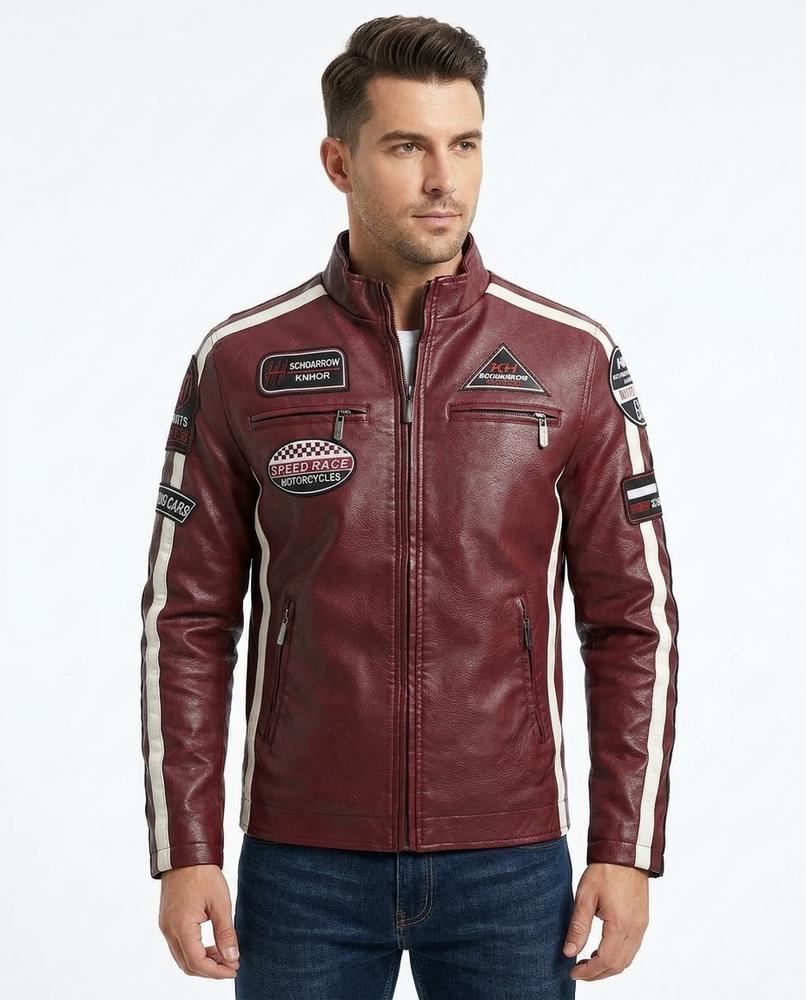 Men's Jacket – Netir, Zipper closure, Embroidery – Tilly Outlet