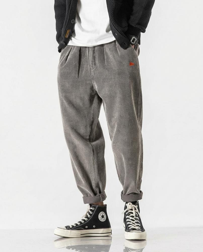 Unisex Pants – Ramel, Relaxed fit, Textured design – Tilly Outlet