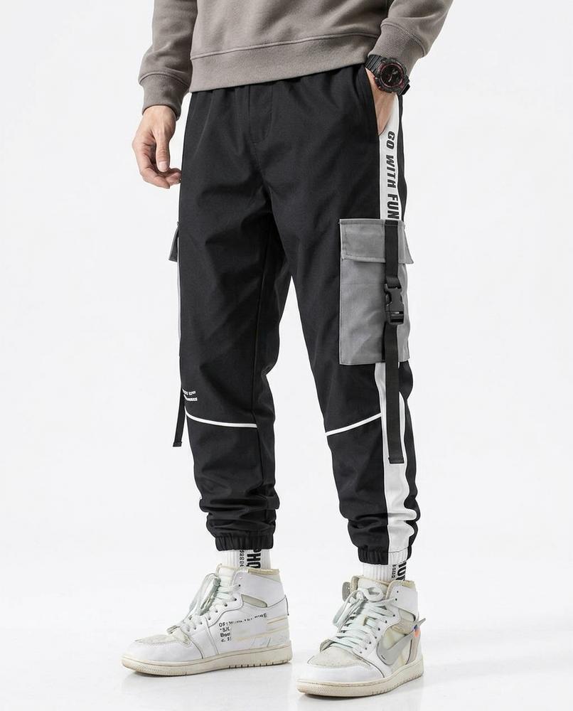 Men's Pants – Vedan, Drawstring, Embroidery – Tilly Outlet