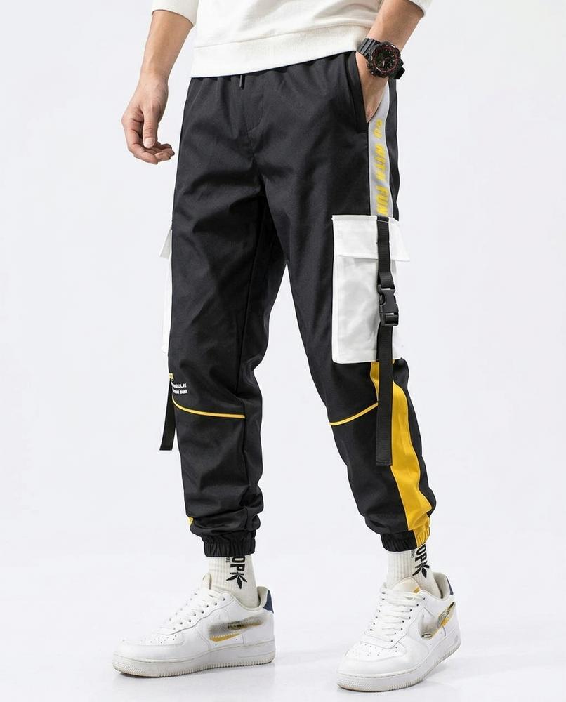 Men's Pants – Vedan, Drawstring, Embroidery – Tilly Outlet