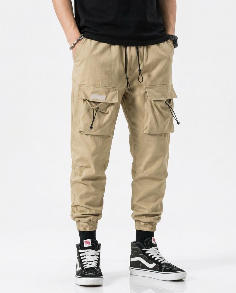 Men's Pants – Verel, Textured design, Drawstring – Tilly Outlet