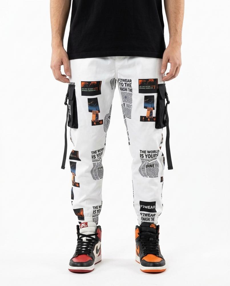 Unisex Pants – Sesol, Relaxed fit, Graphic print – Tilly Outlet