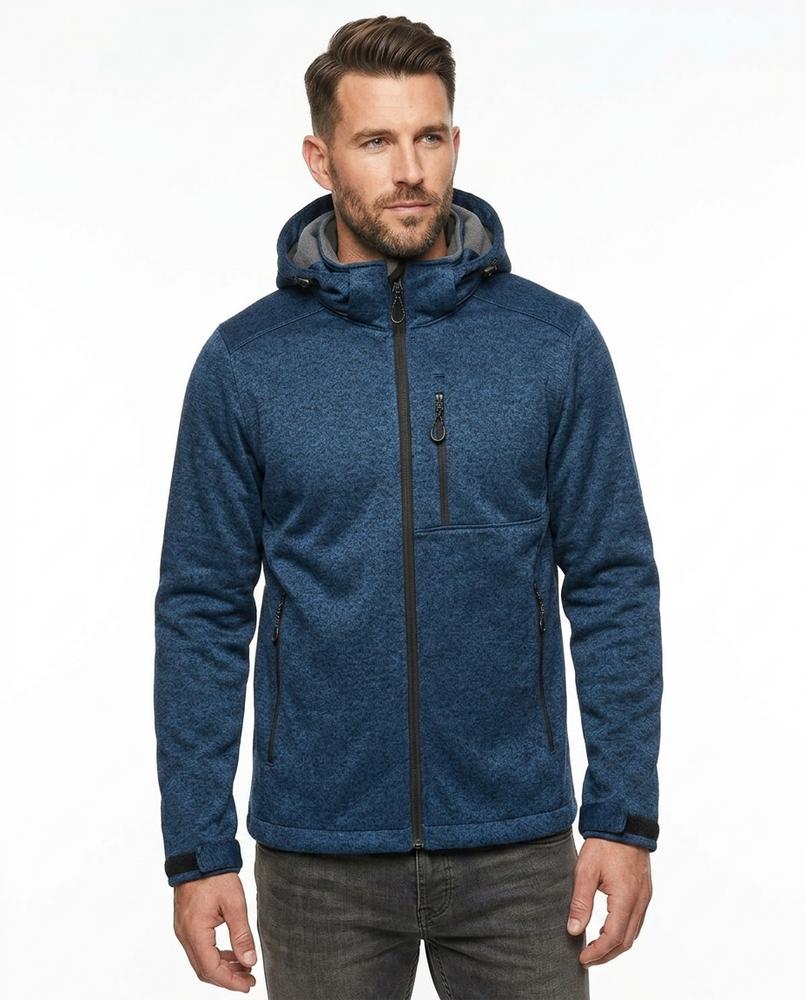 Men's Softshell Jacket – Yotal, Zipper Closure | Tilly Outlet