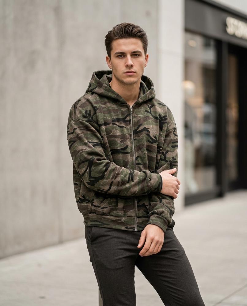 Unisex Hoodie – Karev, Long sleeves, Relaxed fit – Tilly Outlet