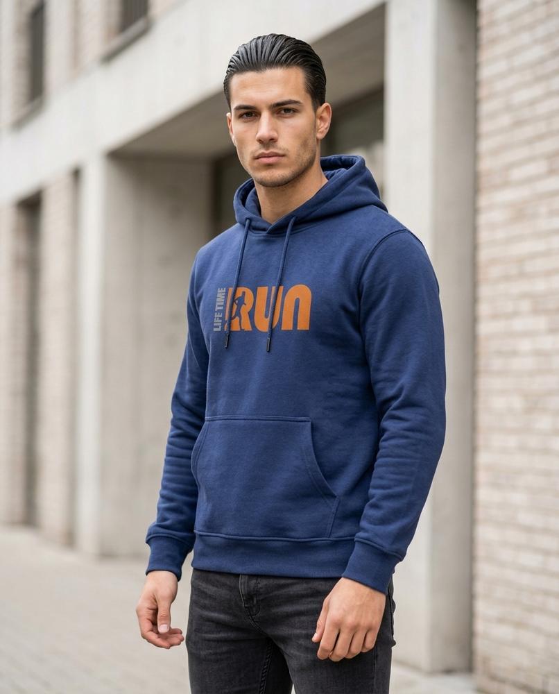 Unisex Hoodie – Davel, Long sleeves, Relaxed fit – Tilly Outlet