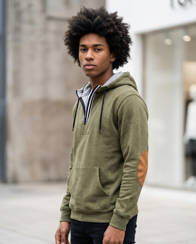 Men's Hoodie – Zaram, Attached hood, Breathable construction – Tilly Outlet