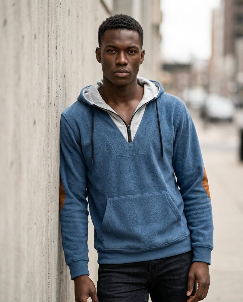 Men's Hoodie – Zaram, Attached hood, Breathable construction – Tilly Outlet