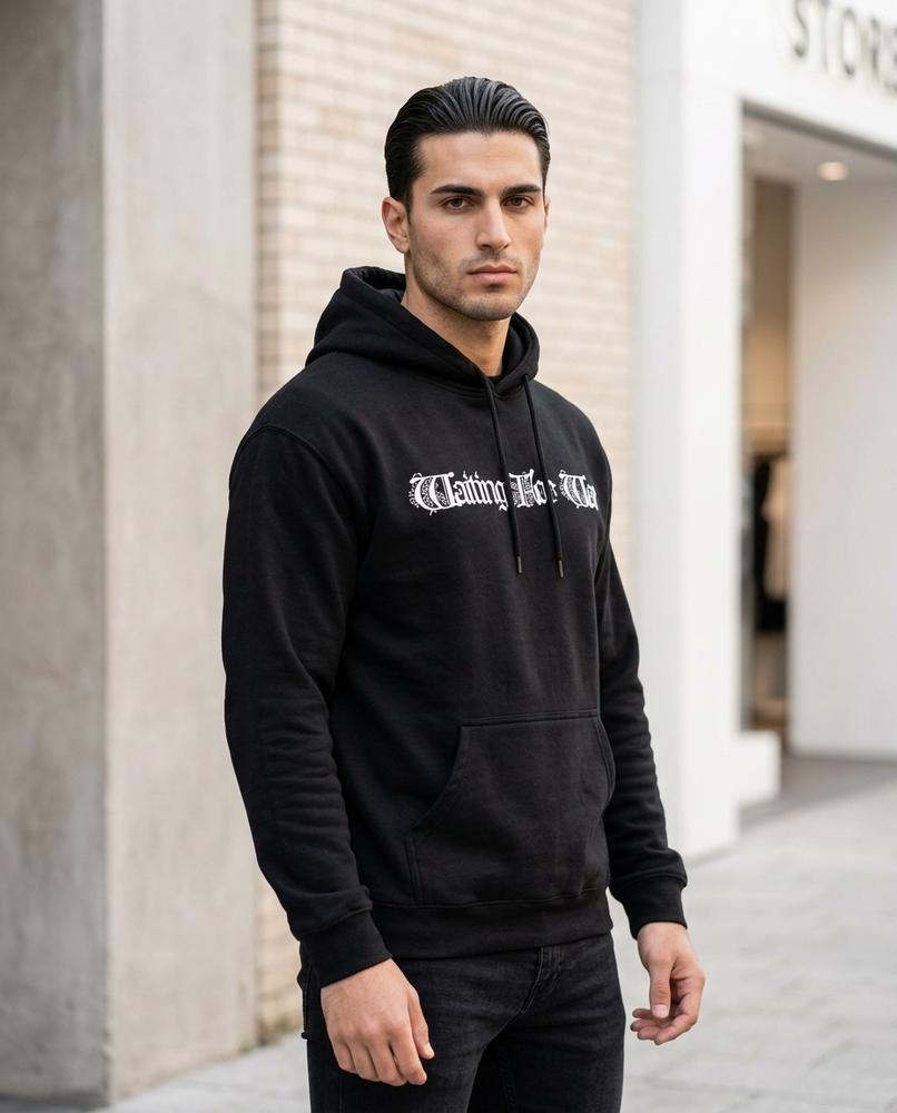 Unisex Hoodie – Risen, Long sleeves, Relaxed fit – Tilly Outlet
