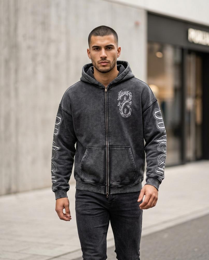 Unisex Hoodie – Selen, A graphic print – Tilly Outlet
